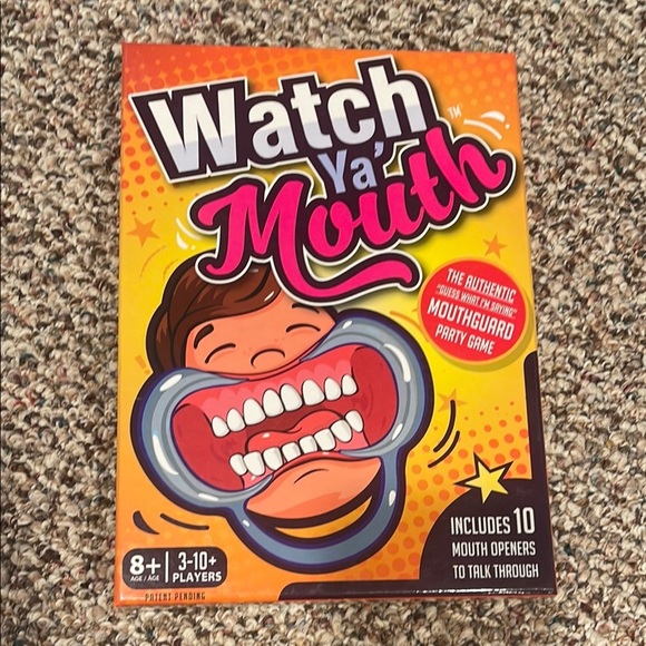 Watch Ya' Mouth Party Game - Picture 1 of 2